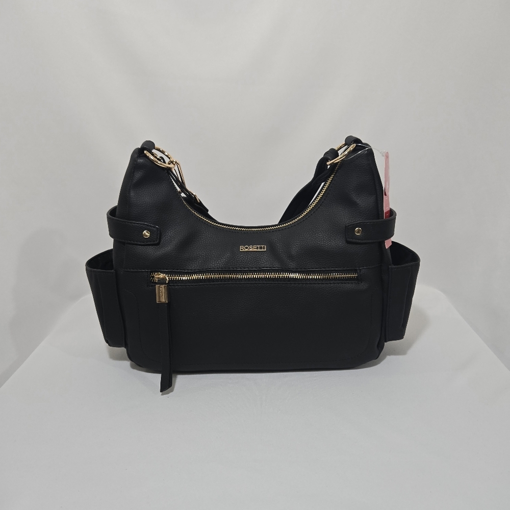 Rosetti America's Favorite Handbags Black Bria Coho Purse